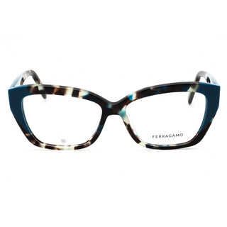 Salvatore Ferragamo SF2938N Eyeglasses BLUE TORTOISE/DEEP TURQUOISE