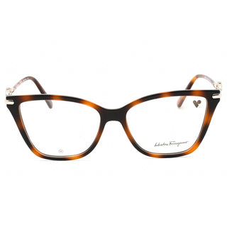 Salvatore Ferragamo SF2949R Eyeglasses TORTOISE / clear demo lens