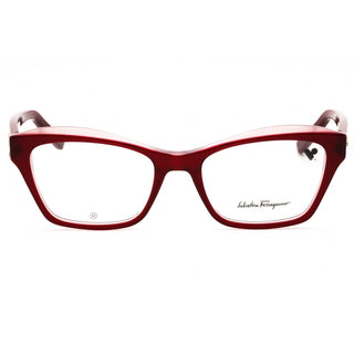 Salvatore Ferragamo SF2951 Eyeglasses BURGUNDY/ROSE/Clear demo lens