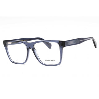 Salvatore Ferragamo SF2953N Eyeglasses CRYSTAL NAVY/Clear demo lens