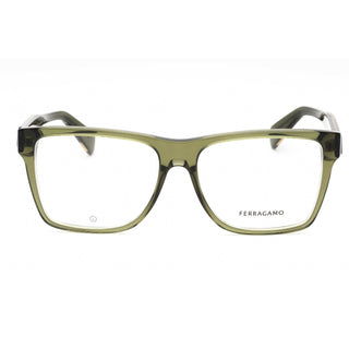 Salvatore Ferragamo SF2953N Eyeglasses TRANSPARENT KHAKI/Clear demo lens