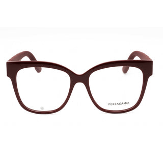 Salvatore Ferragamo SF2956EN Eyeglasses BURGUNDY/Clear demo lens