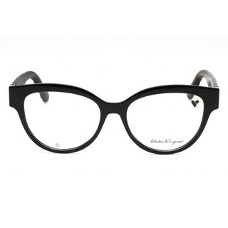 Salvatore Ferragamo SF2957E Eyeglasses BLACK/Clear demo lens