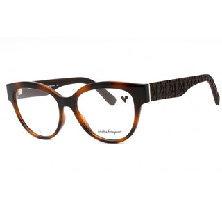 Salvatore Ferragamo SF2957E Eyeglasses TORTOISE/Clear demo lens