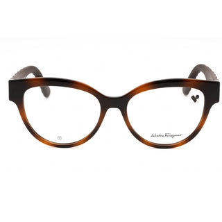 Salvatore Ferragamo SF2957E Eyeglasses TORTOISE/Clear demo lens