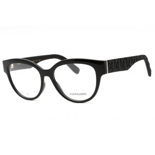 Salvatore Ferragamo SF2957EN Eyeglasses BLACK/Clear demo lens