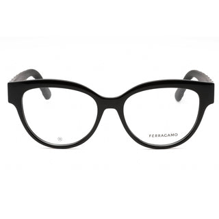 Salvatore Ferragamo SF2957EN Eyeglasses BLACK/Clear demo lens