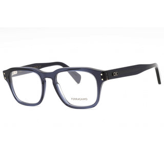 Salvatore Ferragamo SF2958 Eyeglasses CRYSTAL NAVY/Clear demo lens