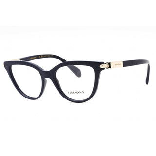 Salvatore Ferragamo SF2974 Eyeglasses BLUE NAVY/Clear demo lens