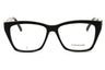 001 - BLACK/clear demo lens