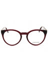 612 - TRANSPARENT BURGUNDY/clear demo lens
