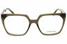 320 - TRANSPARENT KHAKI/clear demo lens