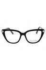 1001 - Black/Clear demo lens