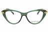 1043 - Transparent Green/Clear demo lens