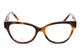 Swarovski SK5392 Eyeglasses Dark Havana/Clear demo lens