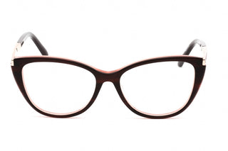 Swarovski SK5414 Eyeglasses Shiny Bordeaux / Clear lens