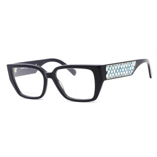Swarovski SK5446 Eyeglasses Shiny Blue / Clear Lens