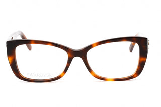 Swarovski SK5452 Eyeglasses Dark Havana / Clear Lens