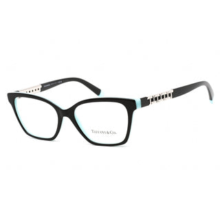 Tiffany 0TF2228 Eyeglasses Black on Tiffany Blue / Clear Lens