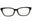8001 - Black/clear demo lens