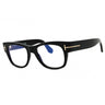 001 - shiny black/Clear/Blue-light Block lens