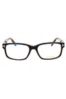 055 - coloured havana / clear lens