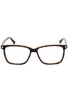 052 - Dark Havana / clear/blue-light block lens