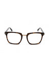 052 - Dark Havana/Rose Gold / Clear/Blue Block Lenses