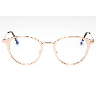 Tom Ford FT5528-B Eyeglasses MATTE GOLD / Clear Lens