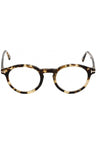 055 - Shiny Vintage Havana / clear/blue-light block lens