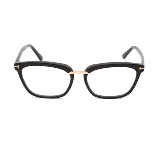 Tom Ford FT5550-B Eyeglasses Shiny Black / Clear Lens