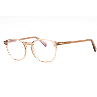 Tom Ford FT5583-B Eyeglasses Transparent Brown/Clear/Blue-light block lens