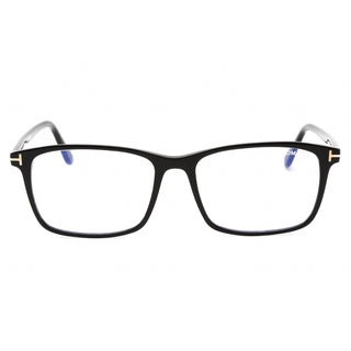 Tom Ford FT5584-B Eyeglasses Black / Clear Blue-light block lens