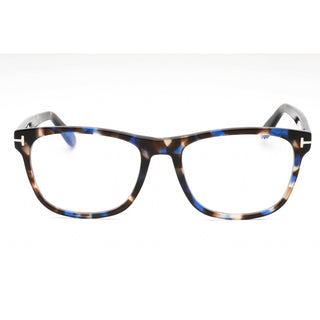 Tom Ford FT5662-B Eyeglasses Shiny Blue / Clear Lens