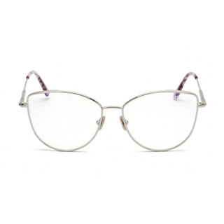 Tom Ford FT5667-B Eyeglasses Shiny Palladium / Clear Lens