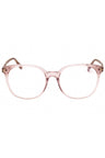 072 - shiny pink/clear/blue-light block lens