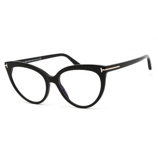 Tom Ford FT5674-B Eyeglasses Black / Clear Lens