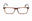 054 - Red havana / Clear Lens