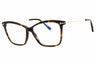 052 - dark havana/clear/Blue-light block lens
