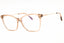 045 - shiny light brown/clear/blue-light block lens
