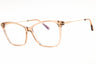 045 - shiny light brown/clear/blue-light block lens