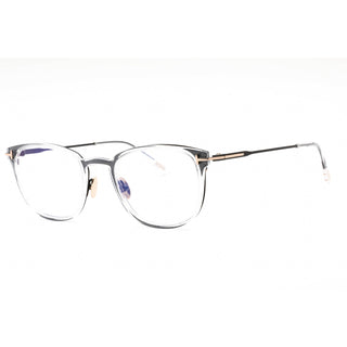 Tom Ford FT5694-B Eyeglasses shiny black / clear/blue-light block lens
