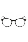 001 - shiny black/Clear/Blue-light block lens