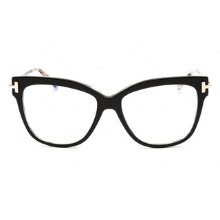 Tom Ford FT5704-B Eyeglasses Black/other/Clear/Blue-light block lens