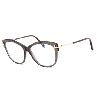 Tom Ford FT5705-B Eyeglasses Grey/other/Clear/Blue-light block lens