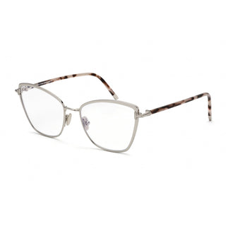 Tom Ford FT5740-B Eyeglasses Shiny Palladium / Clear Lens