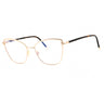028 - shiny rose gold/clear/Blue-light block lens