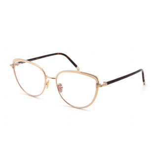 Tom Ford FT5741-B Eyeglasses Shiny Rose Gold / Clear Lens