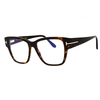 Tom Ford FT5745-B Eyeglasses dark havana/Clear/Blue-light block lens