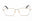 028 - Shiny Rose Gold / Clear Lens